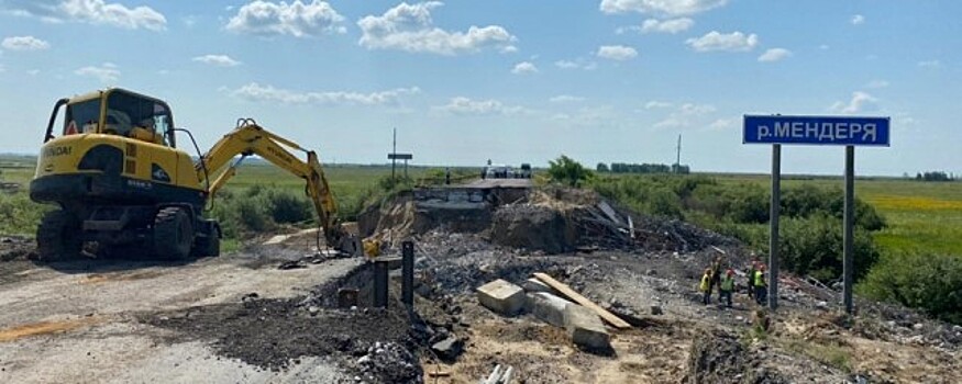 Для ремонта трассы Р-254 под Курганом открыт объезд