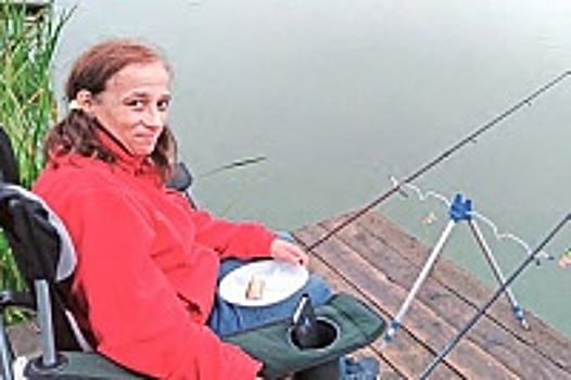 Спортсмены- инвалиды из Зеленограда отметили День физкультурника на рыбалке