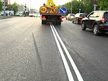 На кировских дорогах обновят разметку