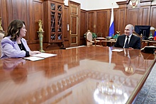 Путин встретился с новым председателем Верховного суда РФ Подносовой