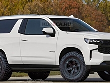 Обнародованы рендеры трёхдверной версии нового Chevrolet Tahoe