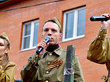 Фронтовые бригады дали серию дворовых концертов в Электрогорске