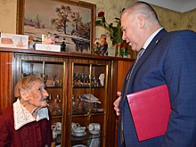 Жительница Московского района отметила 100-летний юбилей