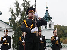 Нижегородские кадеты приняли участие в общем молебне и праздничном параде
