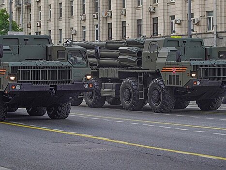 В Москве удалили временную разметку, нанесенную к параду Победы
