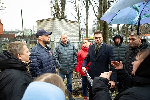 В сквере «Интернациональный» в Курске появятся детская и спортивная площадки с забором для безопасности