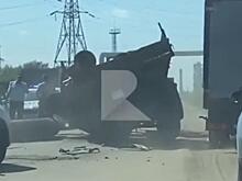 Рязанка из-за плохого самочувствия врезалась в трактор у Южного промузла