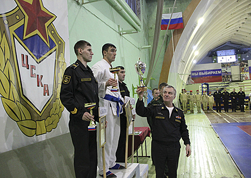 На базе ЦСКА в Североморске завершился чемпионат Северного флота по армейскому рукопашному бою