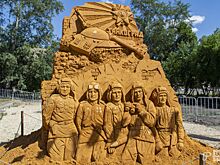 Фестиваль песочной скульптуры в Челябинске будет работать до осени