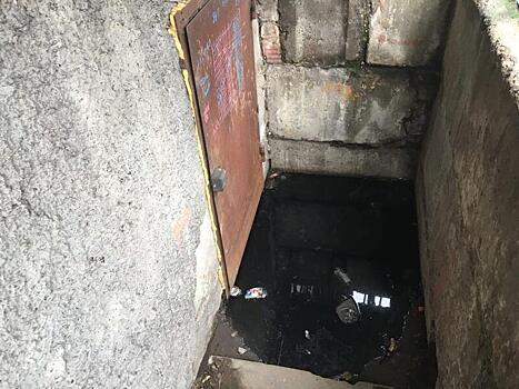 В Борзе подвал одного из домов топит кипятком