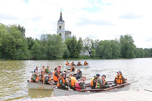 На Белом озере сыграли в морской бой