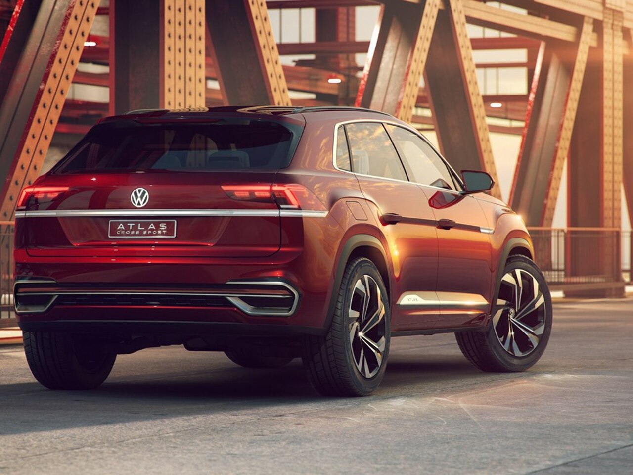 Volkswagen Atlas Cross Sport или BMW X6 для бедных - Рамблер/авто