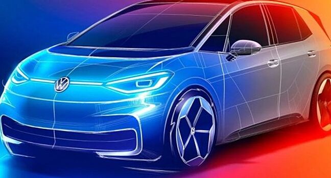 Volkswagen работает над электрическим городским автомобилем ID.1