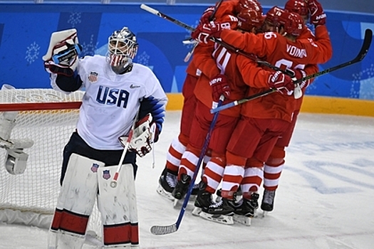 Вратарь сборной США выразил восхищение игрой российских хоккеистов