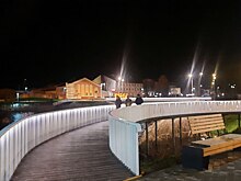 Скульптурный конструктор появился на набережной в Калужской области