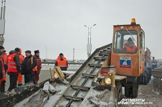 Из Омска вывезено 6 500 кубометров снега