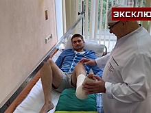 В ВМА вживили бойцу СВО титановую пятку, напечатанную на 3D-принтере