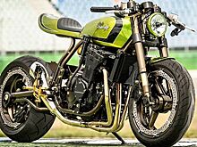 Мастерская Custom Wolf подготовила симбиоз кафе-рейсера с дрэгстером