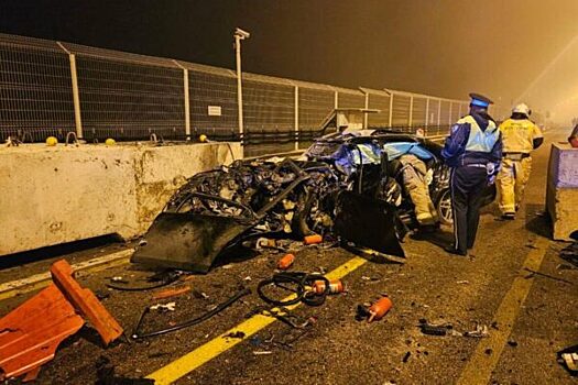 Два человека погибли в страшном ДТП на Крымском мосту