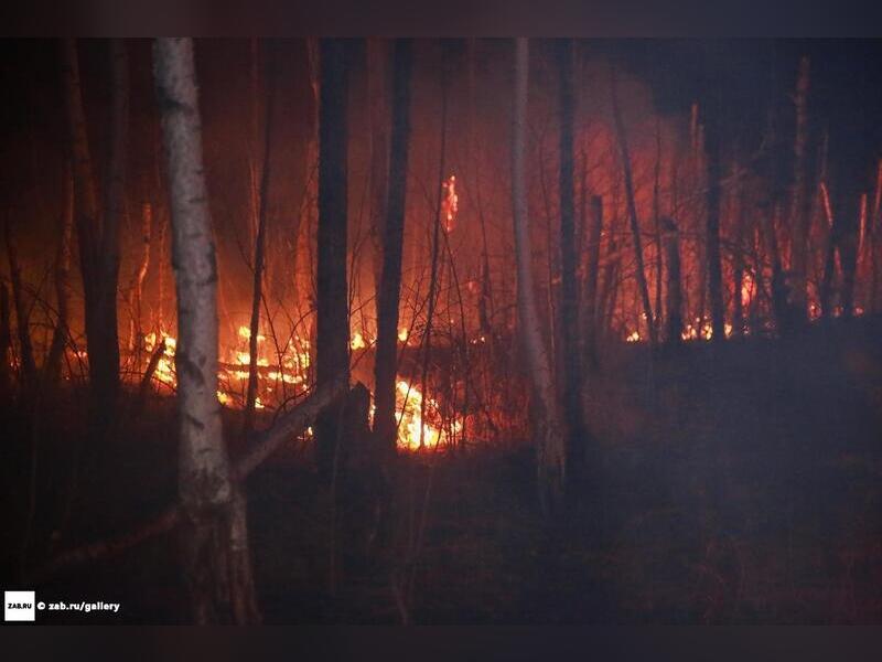 Больше ста пожаров произошло в Забайкалье за два дня