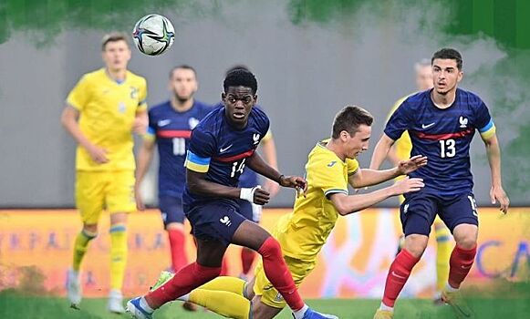 Украина спаслась от поражения в матче с Францией в отборе на молодежный Евро