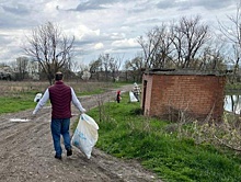 В Ингушетии берег Сунжи на выходных расчищали почти 500 человек