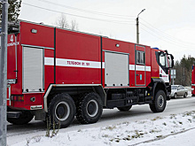 В Ноябрьске загорелся табачный магазин