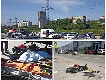 Смертельное ДТП в Новосибирске: мотоциклист погиб от столкновения с Фольксвагеном