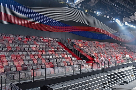 Как выглядит новый Центр художественной гимнастики в «Лужниках» с волнистой крышей