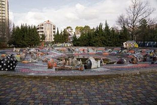 В Сочи восстановят мозаичную скульптуру «Рыбки» Зураба Церетели