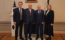 Члены Конституционного совета Татарстана встретились с Валерием Зорькиным
