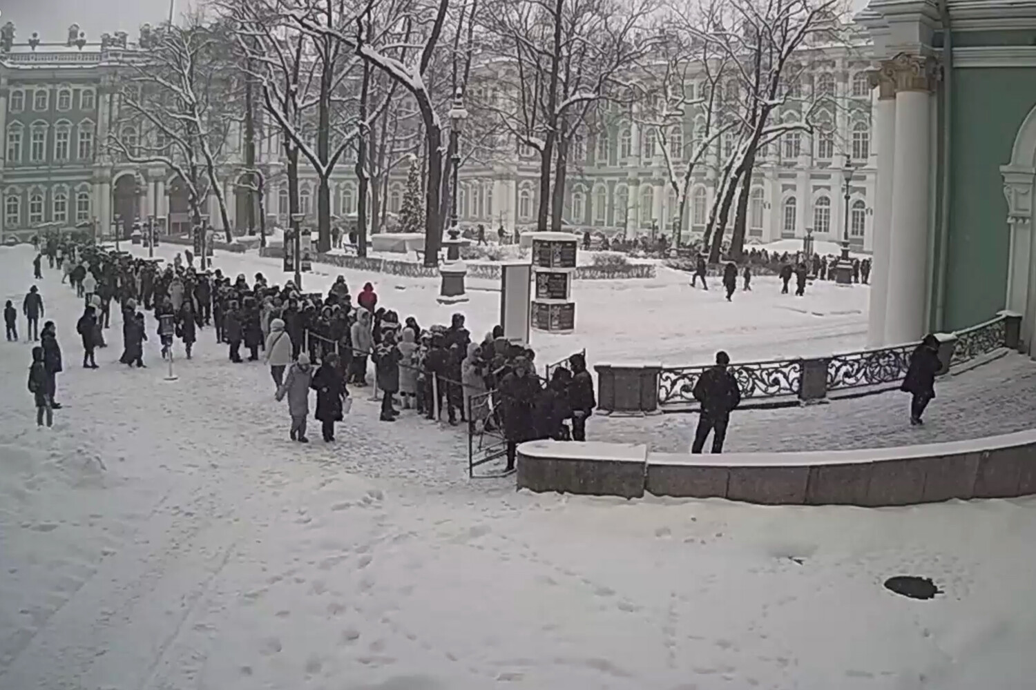 Музей Эрмитажа сделал бесплатный вход в честь Рождества