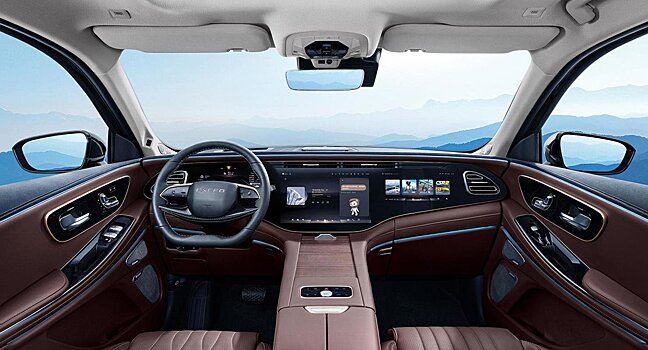 Технология IoV в новой модели EXEED VX