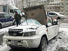 "Второй день рождения": во Владивостоке автомобиль раздавило бетонной плитой