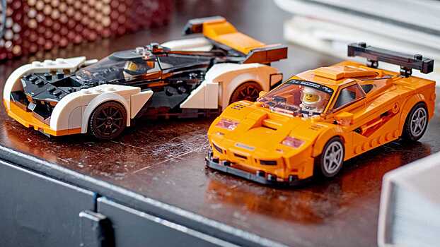 Модели спорткаров McLaren F1 LM и Solus GT дебютируют в виде новых наборов Lego