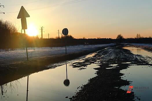 В Бузулуке микрорайон затопило талыми водами