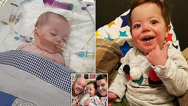 Младенец перенес 25 сердечных приступов и выжил