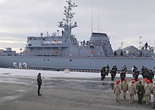 Новейший морской тральщик «Пётр Ильичёв» вошел в состав Тихоокеанского флота