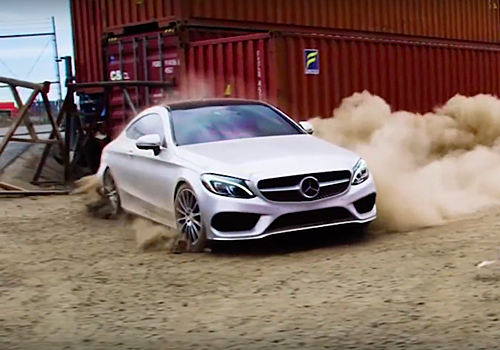 Mercedes-Benz показал свои лучшие трюки