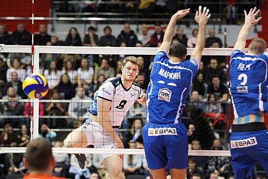 Итоги 14-го тура мужской волейбольной Суперлиги 2017/18