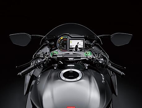 Лакокрасочные элементы мотоцикла Kawasaki Ninja H2 2019 будут самовосстанавливаться