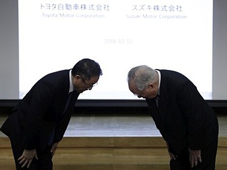 Toyota и Suzuki подписали соглашение о партнерстве