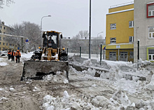 В Самаре ночью вывезут снег с восьми крупных участков