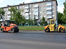 В Уфе автомобилистов просят не заезжать на свежеуложенный асфальт