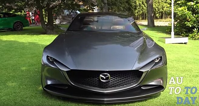 Концепция Mazda Vision Coupe выглядит потрясающе на Вилле д’Эсте