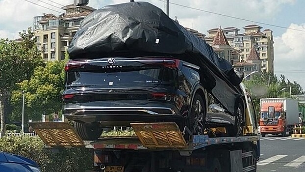 Фотошпионы засняли таинственный минивэн Volkswagen