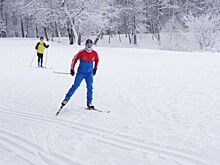 На лыжной трассе базы «Битца» состоялся первый этап районных соревнований по лыжным гонкам