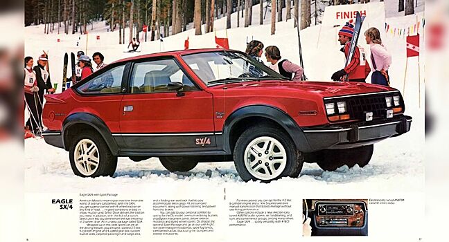 Вот как американцы представляли себе кроссовер AMC Eagle в конце 1970-х