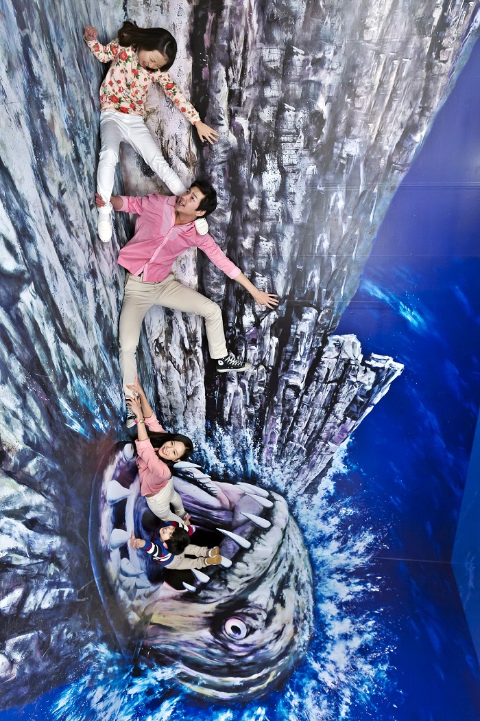 Музей 3D Иллюзий Trick Eye Museum, Сингапур, Азия