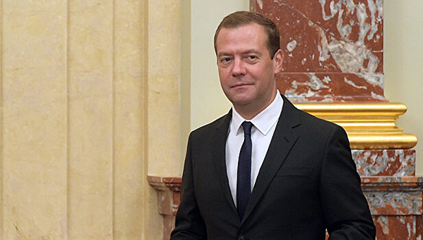 Медведев прибыл в Гомель
